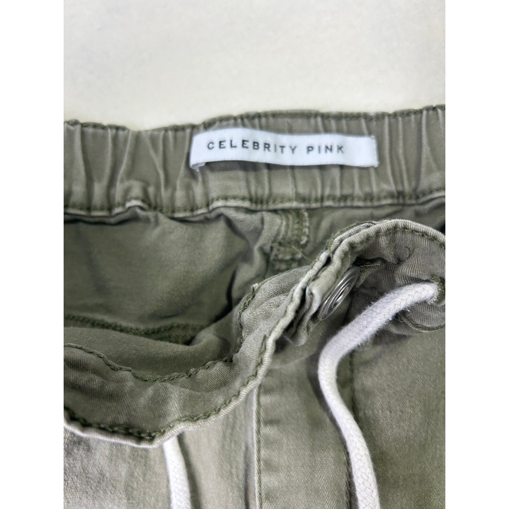Celebrity Pink Womens Plus Size 20 Jogger Pants Shamrock Green Utility CX40607D2 - Picture 3 of 5